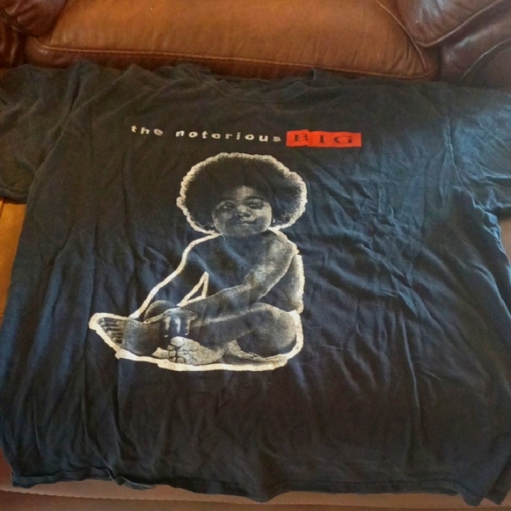 The Notorious B.I.G. Vintage Black T-Shirt Size XL